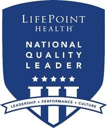 LifePoint Health National Quality Leader